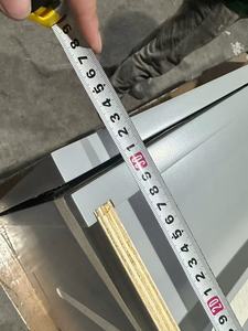 ตู้ครัวสีเทาเชคเกอร์ W3024 แผงประตู MDF ดีไซน์ทันสมัย ติดตั้งง่าย - Product Image 6