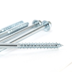 High Strength Class 4.8 & 6.8 Zinc Plated Carbon Steel Hex Head Partial Thread Lag <b>Screws</b> M6-M12 / DIN/ANSI Standard PDC - Product Image 2