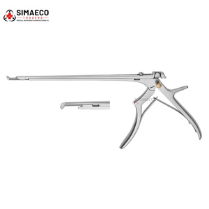 เครื่องมือเจาะกระดูกสันหลัง Kerrison Laminectomy Punch แบบแผ่นรองบาง ขนาด 40 90 มม. ตัดขึ้นลงได้ ขนาด 1 5 มม. ความยาว 18 20 23 ซม. ช่องเปิด 9.5 มม. - Product Image 1