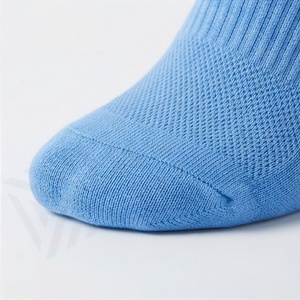 Blue Crew <b>Socks</b> Solid Color <b>Breathable</b> Knitted Regular Style Adult Casual Daily Wear <b>Socks</b> - Product Image 6
