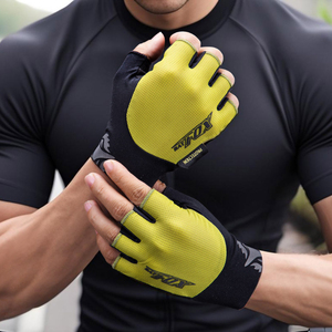 Non Slip Grip Workout <b>Gloves</b> Adjustable Wrist Strap <b>Fitness</b> <b>Gloves</b> Unisex Outdoor Sports Exercise Training <b>Gloves</b> gym <b>gloves</b> - Product Image 4