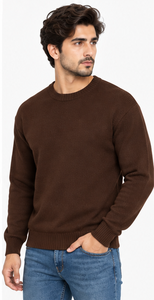 Pull en maille à col montant pour homme, personnalisable avec logo, pull d'hiver chaud, pull tendance, pull en maille de haute qualité en gros - Product Image 3
