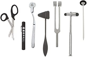 Kit de diagnostic pour étudiants en médecine : marteau réflexe et diapason, kit de percussion réflexe en acier inoxydable de haute qualité, personnalisable - Product Image 5
