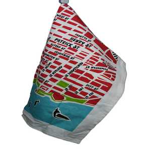 Serviette de cuisine carrée personnalisée avec logo imprimé, hypoallergénique, écologique, jetable, séchage rapide, haute absorption, 100% coton - Product Image 6