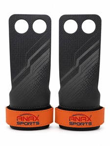 Poignées de gymnastique confortables à 2 trous avec design antidérapant, respirantes et légères pour un ajustement facile lors de l'entraînement - Product Image 1