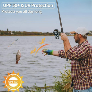 Guantes de Pesca Inteligentes con Calefacción, Transpirables, Antideslizantes, de Poliéster, Compatibles con Pantalla Táctil, Cierre de Gancho y Bucle, Novedad 2025 - Product Image 5