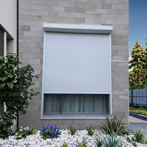 Cửa sổ màn trập lăn điện ngoài trời Chất lượng cao với thang máy nhanh, chống trộm, hợp kim nhôm và điều khiển từ xa - Product Image 6