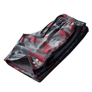 Nuevos Shorts Deportivos de Malla Sublimada para Hombre, Diseño Estético, Ropa de Gimnasio, Verano, 100% Poliéster, Secado Rápido, Transpirable - Product Image 4