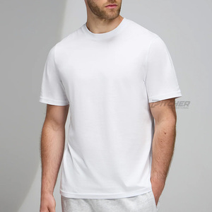 Camisetas de Gimnasio Personalizadas para Hombre, 100% Algodón, Tejido de Punto, Secado Rápido, Transpirables, Ropa Deportiva con Logotipo Personalizado y Paneles Cosidos - Product Image 6