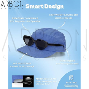 Gorras de 5 Paneles de Alta Calidad, Modernas, de Alto Rendimiento, Hechas a Medida, Duraderas para Uso en Exteriores, Novedad 2026, al Mejor Precio - Product Image 5