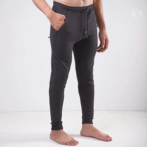 Pantalones Chinos de Estilo Casual para Hombre, Corte Entallado, Frente Plano, Cintura Elástica, Resistentes a las Arrugas, Transpirables, 100% Algodón, en Oferta - Product Image 4