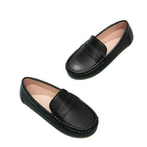 Chaussures à semelle souple pour filles, unisexes, bout rond, en cuir véritable, fabricant en gros - Product Image 6