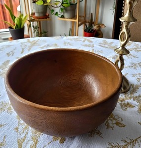 Tazón de Ensalada de Madera Hecho a Mano de Primera Calidad, Tazón Extra Grande para Frutas, Palomitas y Decoración del Hogar de Proveedor Indio - Product Image 6