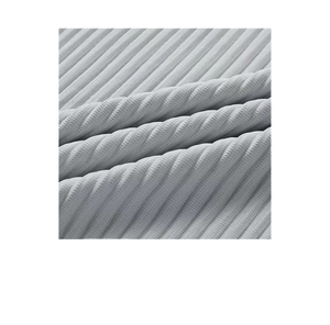 Pleated Vertical Stripe Flare <b>Pants</b> <b>Wool</b> Elastic Waist Wide Leg Trousers Eco-Friendly Regular Fit Smart Slacks - Product Image 6