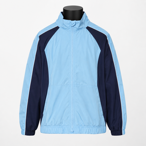 Custom Men's Thick 100% Nylon Sporty Winter Windbreaker <b>Jacket</b> Waterproof Windproof <b>Zip</b>-<b>Up</b> OEM ODM Manufacturer Wholesale - Product Image 1