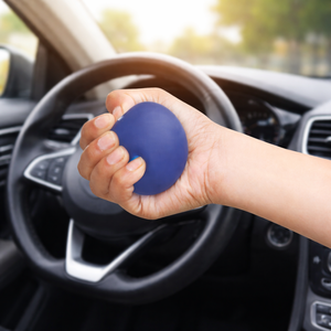 Hard Exercise Gel <b>Ball</b> for Stability Balance Training | Anti <b>Bounce</b> Fitness <b>Ball</b> for Strength Workout Training and Muscle Gain - Product Image 2