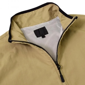 Windbreaker Sports <b>Jacket</b> Casual Fashion <b>Summer</b> Wear <b>Men</b> Top Wholesale <b>Men's</b> Lightweight Color Block Half Zip Windbreaker <b>Jacket</b> - Product Image 4