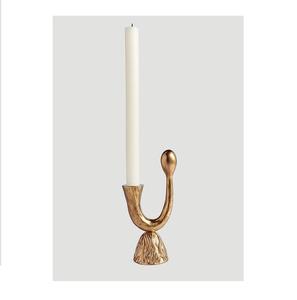 Antique Decorative Metal Candle Holder Vintage Table <b>Ornament</b> Elegant Interior Decoration Accent - Product Image 1