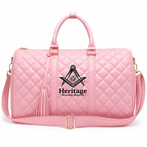 HMR Alfa |   Bolsa de Lona Acolchada Bordada Kapa Alpha Soror para Mujer |   Bolsa de Deporte Personalizada con Bordado de Hermandad para Mujer, Sublimada - Product Image 1