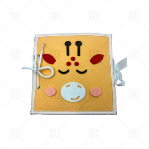 หนังสือผ้าสัมผัสเกี่ยวกับชีวิตประจำวันของยีราฟน่ารัก - Product Image 6
