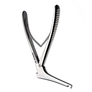 Pinza Quirúrgica Reutilizable de Rotación Manual para Cirugía Ósea, 145 mm, Laminectomía Ortopédica, Mandíbula de 3 mm, Cabeza Giratoria de 90 Grados, Rotación de 360 Grados - Product Image 2