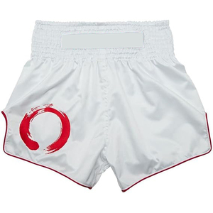 <b>Men</b> Boxing Shorts Satin Lightweight Side Slit Four-Way Stretch Waterproof High Kick Fight <b>Trunks</b> - Product Image 1