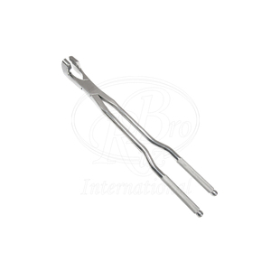 คีมถอนฟันม้าแบบฟันหยัก สแตนเลส ขนาด 19 นิ้ว เครื่องมือถอนฟันสำหรับสัตว์ - Product Image 2