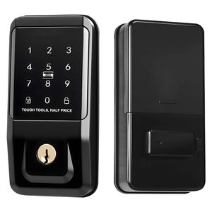 Set Maniglia Serratura Porta con Codici Utente Personalizzabili, Ingresso Senza Chiave, Touchpad Elettronico, Serratura Intelligente Automatica con Scheda IC - Product Image 1