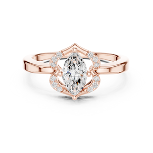 Bijoux Radiant Accents en or 10 carats Alliance indienne traditionnelle pour femme - Product Image 5