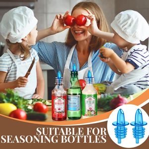 Hot Selling Bar Tool Easy Use <b>Plastic</b> <b>Rubber</b> Wine Aerator Dispenser Bottle Spout Free Flow Oil Vinegar Wine Oil Bottles - Product Image 3
