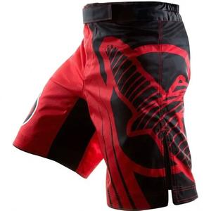Shorts de combat en coton 100% personnalisés avec ceinture extensible, camouflage, pour le karaté et le MMA, vente en gros - Product Image 1