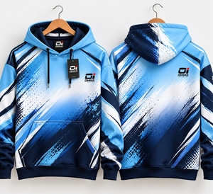 เสื้อฮู้ดดี้แบบสวมหัวลายพรางสีดำ-ครีม ดีไซน์ใหม่จาก OMMIZ INDUSTRY ผลิตโดยตรงจากโรงงาน พร้อมปักลายตามสั่ง รำลึกถึงผู้รบร้อย - Product Image 5