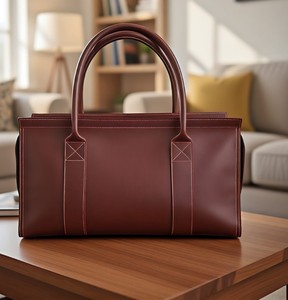 Pure Genuine Leather Waterproof Casual Zipper Foldable Lightweight Eco-Friendly Large Capacity <b>20L</b> Unisex Travel <b>Bags</b> Durable - Product Image 6