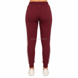 Women's Athletic Fleece Sweatpants High Waist Jogger Pants Cotton Blend Casual Winter <b>Trousers</b> OEM ODM Supplier - Product Image 2