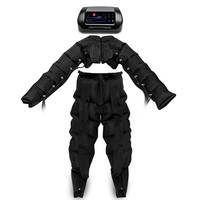 Système de récupération par compression d'air à 6 chambres de qualité médicale, appareil de pressothérapie IPC, CE, drainage lymphatique et récupération musculaire