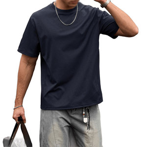 เสื้อยืดคอกลมสำหรับผู้ชายใส่ในฤดูร้อน พร้อมป้ายยี่ห้อส่วนตัวที่ปรับแต่งได้ ระบายอากาศได้ดี ทนทาน ราคาขายส่ง - Product Image 2