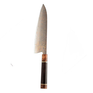 Couteau de cuisine artisanal en cuivre Damas, couteau de préparation alimentaire, outil de cuisine professionnel pour la maison et les restaurants - Product Image 2