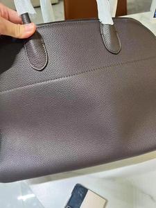 Bolso Tote de Cuero Granulado para Mujer, Bolso de Hombro Estructurado, Bolso de Trabajo, Logotipo Personalizado - Product Image 1