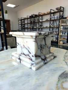 Natural <b>Marble</b> Tissue Box Case by NEHA ENTERPRISES Elegant Handmade Tissue Holder for Tabletop and Counter Decoration - Product Image 4