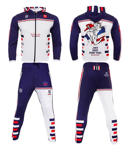Vente en gros usine – Nouveaux sweats à capuche d'entraînement de boxe personnalisés avec logo, pour arts martiaux mixtes, haute élasticité, imperméables et respirants - Product Image 2