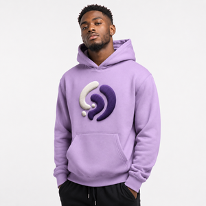 Sudadera con capucha Puff Graphic con diseño en relieve, tela resistente y comodidad relajada para atuendos modernos, urbanos y casuales. - Product Image 4