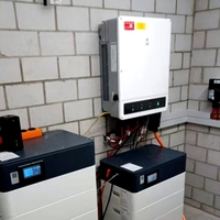 Nouvelle batterie solaire empilable haute tension 5kwh 10kwh 20kwh, système de stockage d'énergie, batterie au lithium