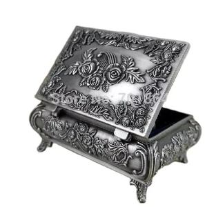 Metal Jewelry Organizers Trendsetting Organizer <b>Storage</b> Box Treasure <b>Chest</b> Jewelry Decorative box - Product Image 4