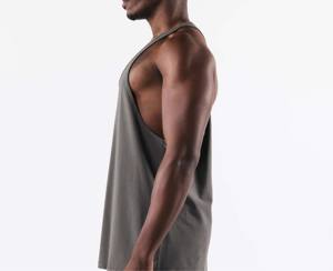 Camiseta sin Mangas para Hombre de Primera Calidad, Elegante, Cómoda, Fácil de Lavar, Tallas Grandes, Secado Rápido, Tejido Transpirable, Spandex/Algodón - Product Image 3