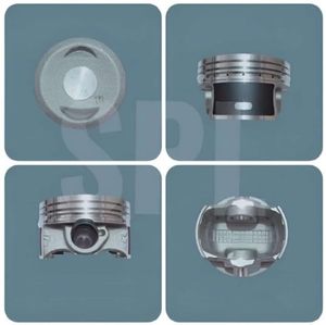 Nouveau kit de piston de moto pour Bajaj Compact BS4 63,50 mm, segments en acier OEM, surface Molycoat, pièces de rechange moteur - Product Image 4