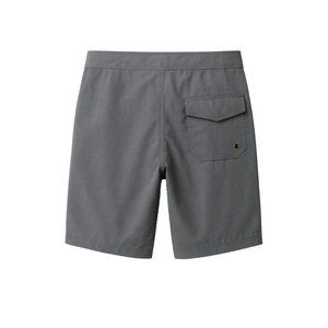 Pantalones Cortos Cargo Grises Sólidos para Hombre, de Secado Rápido, con Cordón en la Cintura, Estilo Casual, Largo Bermuda, Tejido de Poliéster, Bolsillos Delanteros, ODM OEM - Product Image 2