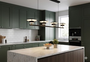 Luxury Gold LED Chandelier Pendant Lamp for Dining Room and Restaurant - Product Image 2