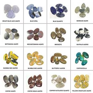 พลอยหลวมแบบคาโบชอง คละแบบ คุณภาพดี ราคาโรงงาน สำหรับทำเครื่องประดับ ขายส่ง - Product Image 2