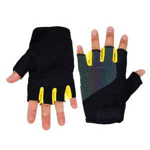 Custom Unisex Neoprene & Leather Weightlifting Gloves with <b>Wrist</b> <b>Support</b> Waterproof & Breathable for <b>Gym</b> and Home Exercise - Product Image 1
