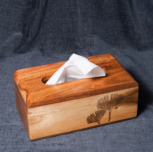 Boîte à mouchoirs en bois d'acacia sur mesure, dernier design, pour tables d'hôtels et de restaurants, prix de gros - Product Image 3
